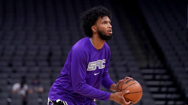 Marvin Bagley with the Kings.